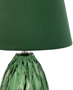 PAULEEN Pauleen Crystal Velvet lampa stołowa szklana stopa - Lampy stojące - miniaturka - grafika 4