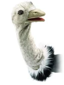 Maskotki i pluszaki - Folkmanis Puppets 2872 - strun ptaka dla lalek - miniaturka - grafika 1