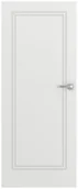 Drzwi wewnętrzne - Porta Skrzydło drzwiowe pełne bezprzylgowe Vector U Białe 60 lewe - miniaturka - grafika 1