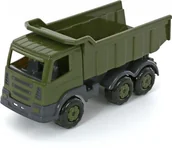 Samochody i pojazdy dla dzieci - POLESIE 49179 Samochód wywrotka wojskowa w siatce - miniaturka - grafika 1
