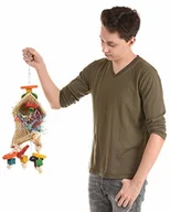 Akcesoria dla ptaków - Wagner's Wagner LED's  | magiczna kapelusz o stal nierdzewna łańcucha happybird papuga (R) do zabawy, zabawki dla papugi - miniaturka - grafika 1