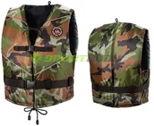 Sprzęt asekuracyjny i ratunkowy - Aquarius Kamizelka asekuracyjna Military Camo 19414-168 - miniaturka - grafika 1