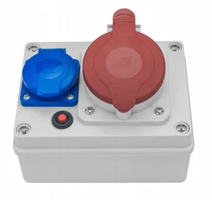 Pawbol ROZDZIELNIA BUDOWLANA SKRZYNKA 32/5+1x230V B.1090 - Rozdzielnie elektryczne - miniaturka - grafika 2