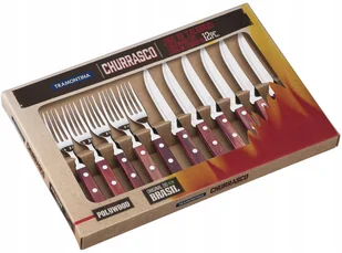 Tramontina CHURRASCO zestaw 12-cz FSC czerwony 29899/219 - Noże kuchenne - miniaturka - grafika 2