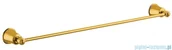Wieszaki łazienkowe - Omnires Art Line wieszak na ręcznik 65 cm złoty AL53216GL - miniaturka - grafika 1