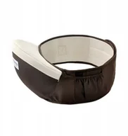 Nosidełka dla dzieci - Nosidełko Biodrowe Nosidło Siedzisko Pas Brązowe - miniaturka - grafika 1