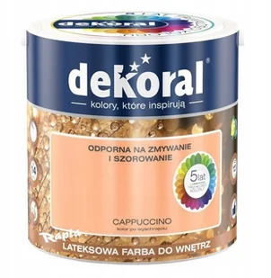 Dekoral Farba Akrylit W Capuccino 2,5 L - Farby olejne i specjalne - miniaturka - grafika 2