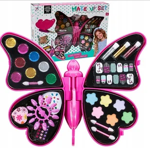 Zestaw do Makijażu i Malowania Paznokci dla Dzieci - Palety i zestawy do makijażu - miniaturka - grafika 3