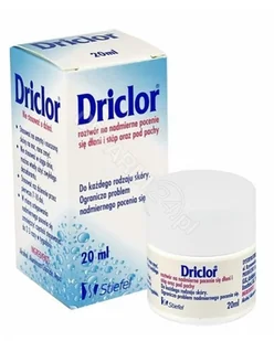 Stiefel Driclor roztwór przeciw nadmiernej potliwości 20ml - Pozostałe kosmetyki - miniaturka - grafika 2