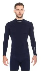Brubeck Koszulka termoaktywna męska z długim rękawem, Extreme Wool, rozmiar L - Bielizna sportowa męska - miniaturka - grafika 2