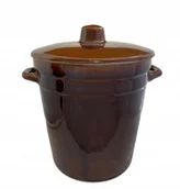 Beczki - Garnek Beczka Kamionka Do Kiszenia Wysoki Q16 2l - miniaturka - grafika 1