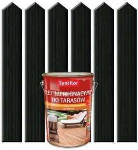 Syntilor Olej do drewna SATURATOR 5 l - Farby i impregnaty do drewna - miniaturka - grafika 4