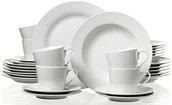Serwisy obiadowe - Ritzenhoff & Breker Bianco 097252 zestaw obiadowo-kawowy, 30 elementów 097252 - miniaturka - grafika 1