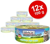 Mokra karma dla kotów - MACs Megapakiet MAC´s Cat Feinschmecker 24 x 100 g Drób & łosoś - miniaturka - grafika 1