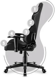 huzaro Ranger 6.0 Black - Fotele gamingowe - miniaturka - grafika 14