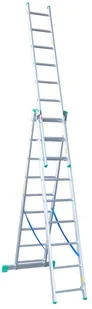 Drabex 996 99674943 Drabina aluminiowa 3x9 na schody wysokość robocza 7,30m) 74943-uniw - Drabiny Drabex 996 99674943 Drabina aluminiowa 3x9 na schody wysokość robocza 7,30m) 74943-uniw - Drabiny - miniaturka - grafika 1