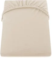 Prześcieradła - DecoKing DecoKing  Prześcieradło Jersey - Amber - Beżowy 220x200 cm - miniaturka - grafika 1