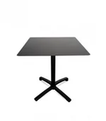 Stoły - Resol Stół Drop 80x80 Black-Black 4626 - miniaturka - grafika 1