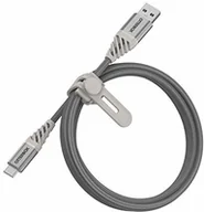 Kable USB - OtterBox OtterBox Kabel Performance Plus USB A na USB C 1M - srebrny 78-52539 - miniaturka - grafika 1