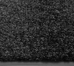 vidaXL Wycieraczka z możliwością prania, czarna, 90 x 120 cm - Wycieraczki - miniaturka - grafika 5