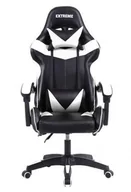 Fotele gamingowe - Zenga.pl Extreme RX czarno-biały - miniaturka - grafika 1