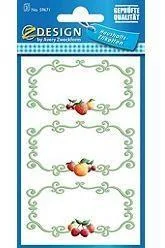 Avery Zweckform praca zbiorowa Naklejki na przetwory, owoce 5 - Książki kucharskie - miniaturka - grafika 2