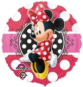 Urodziny dziecka - Amscan Balon foliowy "Minnie Mouse", 18" CIR 3064701 - miniaturka - grafika 1