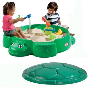 Little Tikes Żółwiowa piaskownica - zielona LT632884E3 - Place zabaw - miniaturka - grafika 5