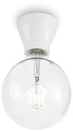 Lampy sufitowe - Ideal Lux Plafon Winery PL1 155227 lampa sufitowa 1x50W E27 biały - miniaturka - grafika 1