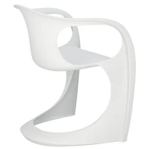 D2.Design DESIGN Lumarko Krzesło Spak PP białe insp. Casalin o Fern 736 - Krzesła - miniaturka - grafika 5