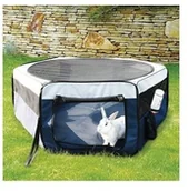 Klatki dla gryzoni - Trixie Kojec przenośny dla małych zwierząt 130 x 55 cm - miniaturka - grafika 1