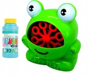 Bańki mydlane - Maszynka do baniek mydlanych Żaba płyn multibańki - miniaturka - grafika 1