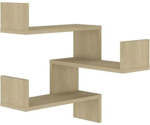 VidaXL Lumarko Narożna półka ścienna, dąb sonoma, 40x40x50 cm, płyta wiórowa 807229 VidaXL - Półki do salonu - miniaturka - grafika 3