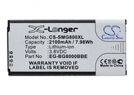 Baterie do telefonów - Cameron Sino Samsung Galaxy S5 Mini EG-BG8000BBE 2100mAh 7.98Wh Li-Ion 3.85V - miniaturka - grafika 1