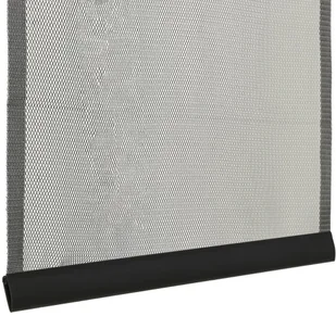 VidaXL Lumarko Moskitiera na drzwi, 4-panelowa, czarna, 240x240 cm! 148712 VidaXL - Moskitiery - miniaturka - grafika 7