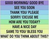 Pomoce naukowe - Angielskie zwroty grzecznościowe ES065 - miniaturka - grafika 1