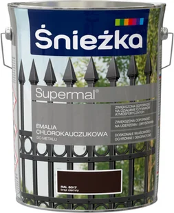 Śnieżka Emalia do metalu CHLOROKAUCZUKOWA SUPERMAL - Emalie - miniaturka - grafika 17