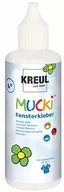 Przybory szkolne - Kreul Kreul 42801  Mucki klej do okien, butelka 80 ml, bez parabenów, glutenu, laktozy, wegański, bez rozpuszczalników, bezzapachowy, zmywalny, nadaje się do klejenia dekoracji i prac ręcznych 42801 - miniaturka - grafika 1