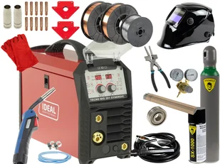 Ideal Spawarka Tecnomig 201 Synergic - zestaw : Wyposażenie - pakiety - Pakiet akcesoriów 6 TMIG201MMA_pakiet6 - Spawarki - miniaturka - grafika 5