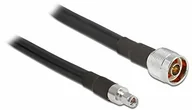 Kable - Delock Kabel antenowy wtyczka N > wtyk RP-SMA CFD400 LLC400 10 m low loss 13028 - miniaturka - grafika 1