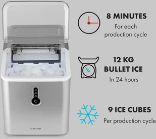 Klarstein TK49-ChillOut-SL - Kostkarki do lodu - miniaturka - grafika 4