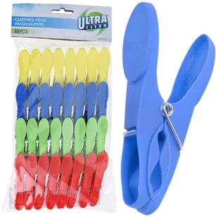 EH Excellent Houseware EXCELLENT HOUSEWARE KLAMERKI DO PRANIA 32 SZT TWORZYWO SZTUCZNE WK1100050 - Akcesoria i części do pralek i suszarek - miniaturka - grafika 3