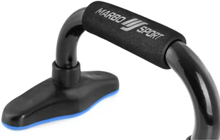 Marbo Sport Uchwyty do pompek metalowe - - Pozostały sprzęt i akcesoria do ćwiczeń - miniaturka - grafika 2