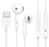 Słuchawki - Oppo MH147 USB-C białe - miniaturka - grafika 1