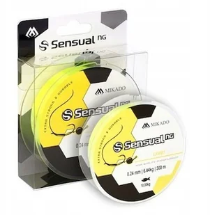 Mikado Żyłka Sensual Ng Carp 0.24mm/600m - Żółta - Żyłki wędkarskie - miniaturka - grafika 2