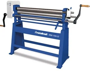 Metallkraft """"""Ręczna walcarka do blachy RBM 1050-22 szerokość gięcia 1050mm maks grubość blachy 2"" - Giętarki Metallkraft """"""Ręczna walcarka do blachy RBM 1050-22 szerokość gięcia 1050mm maks grubość blachy 2"" - Giętarki - miniaturka - grafika 1