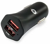 Ładowarki samochodowe - Conceptronic CARDEN 2-portowa ładowarka samochodowa USB 24 W CARDEN04B - miniaturka - grafika 1