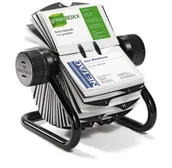 Wizytowniki - Durable Wizytownik obrotowy VISIFIX na 400 wizytówek czarny 2481-01 - miniaturka - grafika 1