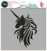 Scrapbooking - Aladine Szablon Jednorożec, 28x28 cm - miniaturka - grafika 1