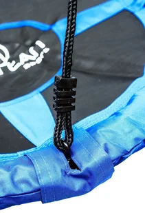 Spartan Sport Huśtawka ogrodowa bocianie gniazdo 95 cm czarno-niebieska 1324 - Place zabaw - miniaturka - grafika 2